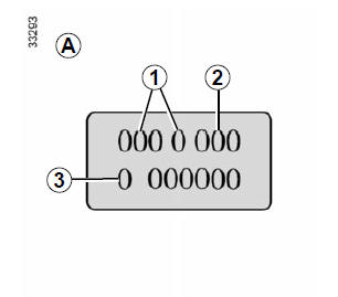 PLAQUES D'IDENTIFICATION MOTEUR